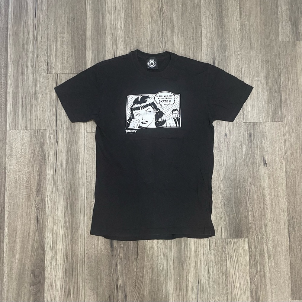 Why Can’t My Boyfriend Skate?! Thrasher Tee
